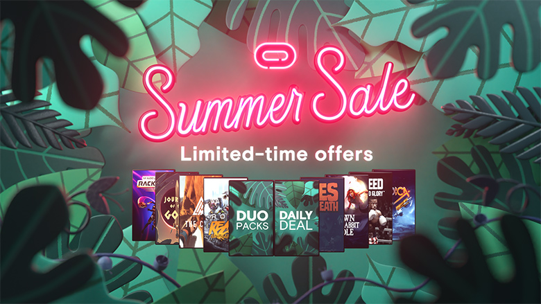 sale on oculus quest